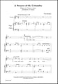 A Prayer of St Columba SA choral sheet music cover